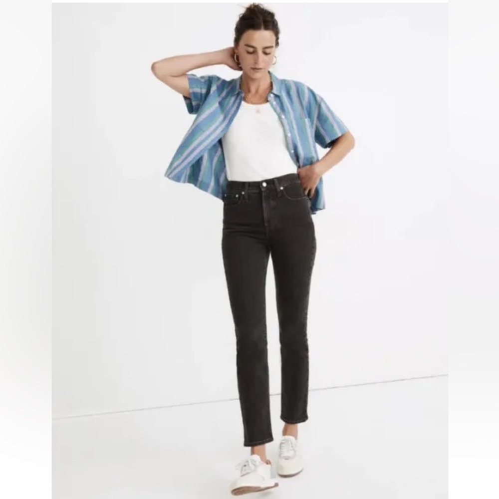 Madewell The Petite Perfect Vintage Jean in Lunar Wash size Petite 23